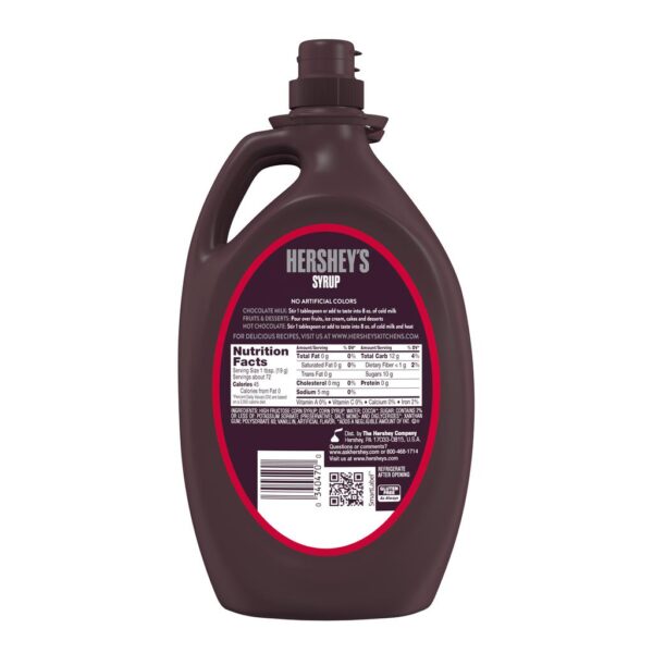 Hershey's Jarabe de Chocolate 2 Unidades / 1.36 kg / 48 oz - Image 3