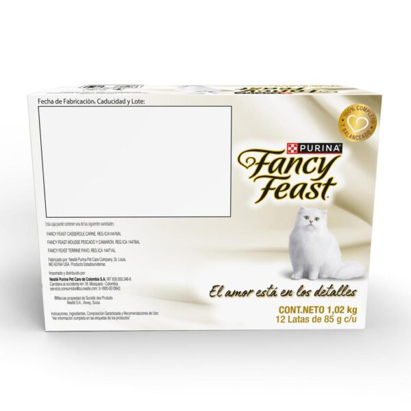 Purina Fancy Feast Alimento para Gatos Sabores Variados 12 Unidades / 85 g / 3 oz - Image 4