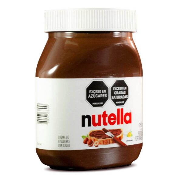 Nutella Crema de Avellanas con Cacao Esparcible 750 g - Image 3