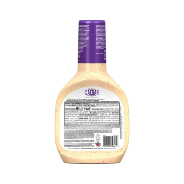 Member's Selection Aderezo Cremoso Tipo Caesar Para Ensaladas y Vegetales 1.06 L / 36 oz - Image 4