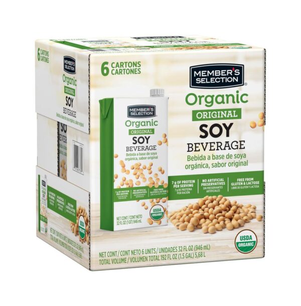 Member's Selection Bebida de Soya 6 Unidades / 946 mL / 32 oz - Image 4