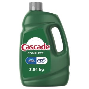 Cascade Complete Detergente en Gel para Lavavajillas 3.54 kg / 125 oz
