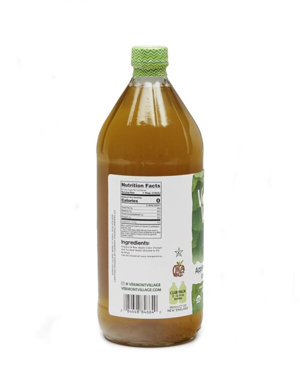 Vermont Village Vinagre de Sidra de Manzana Orgánico 2 Unidades / 907 mL / 32 oz - Image 3