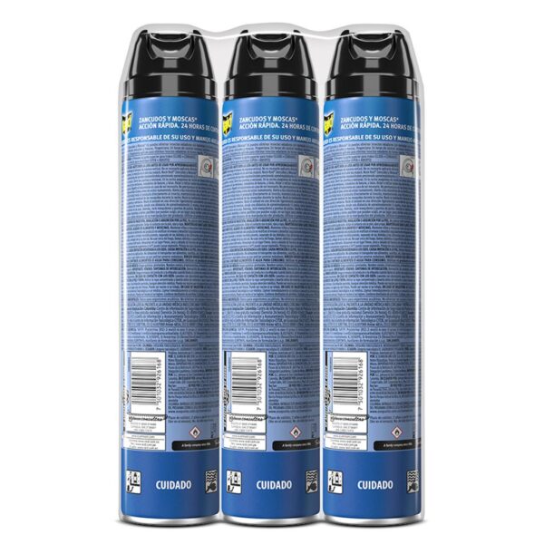 Raid Insecticida Elimina Insectos Voladores 3 Unidades / 400 mL / 14 oz - Image 3