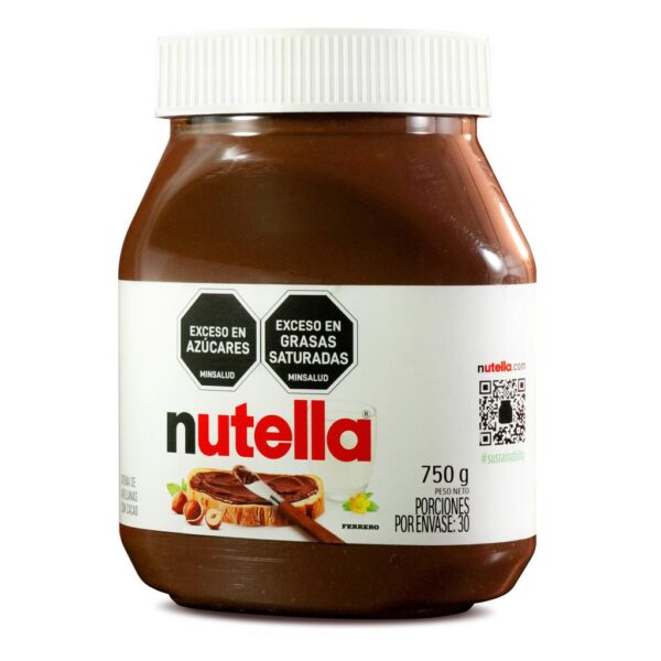 Nutella Crema de Avellanas con Cacao Esparcible 750 g