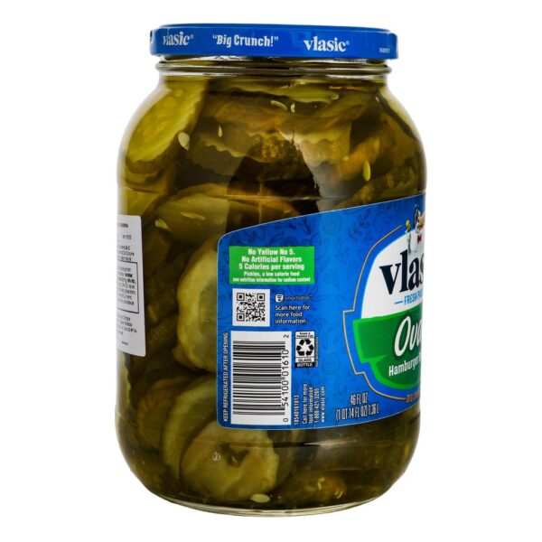 Vlasic Pepinillos Enteros Kosher 1.3 kg / 46 ozVlasic Pepinillos Enteros Kosher 1.3 kg / 46 oz - Image 2