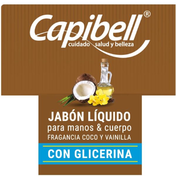 Capibell Jabón Antibacterial para Manos y Cuerpo 4 L / 1.05 gal - Image 4