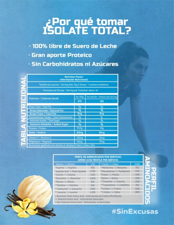 Best elite ISOLATE  TOTAL 5 Lb - Image 3