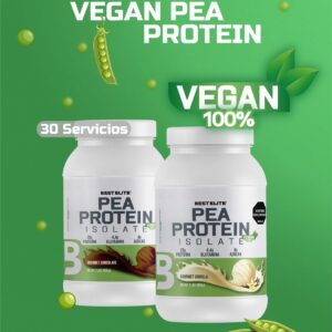 Bes telite Vegan 100% Pea Protein 2Lb