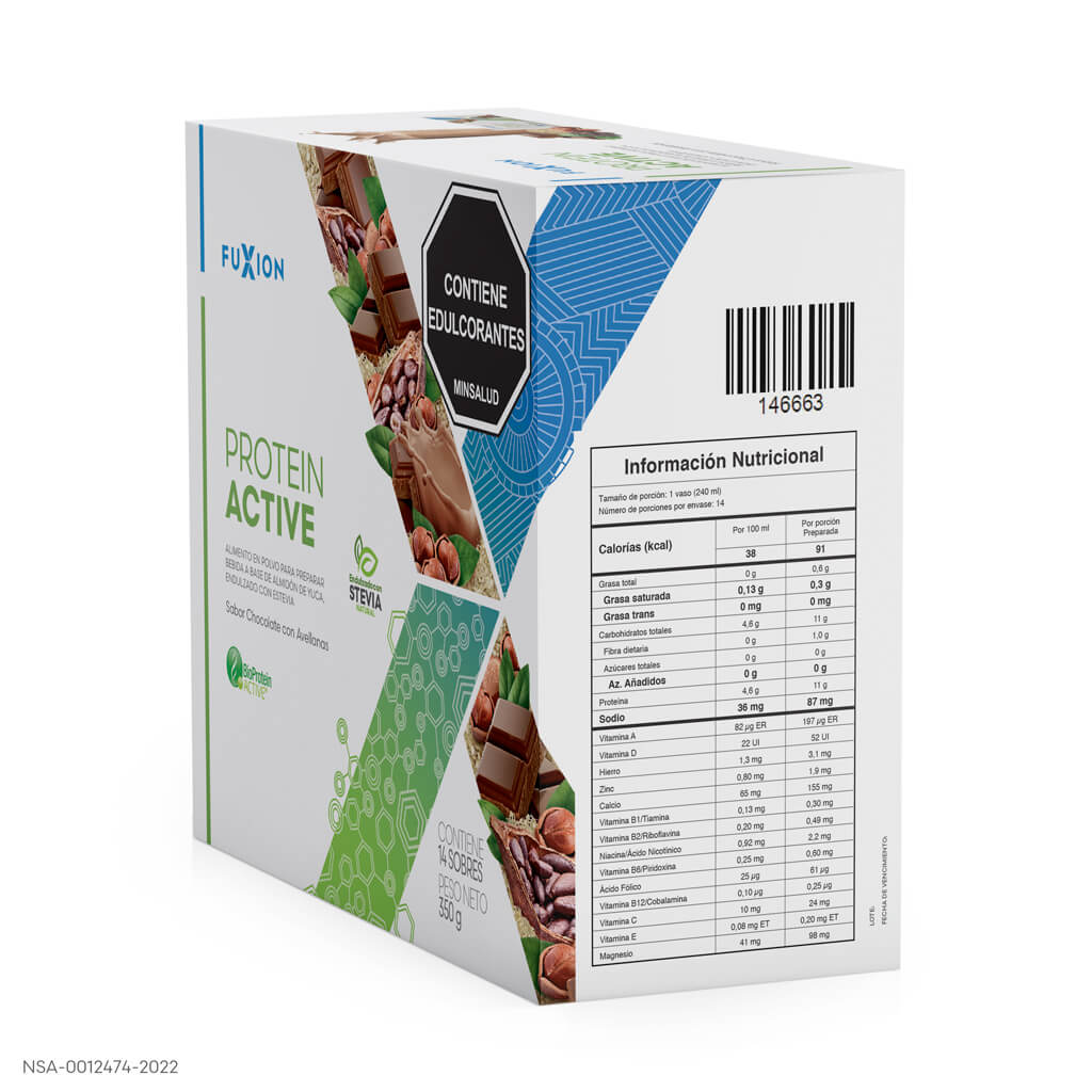 PROTEIN ACTIVE FIT CAJA 14 X 25gr - Image 4