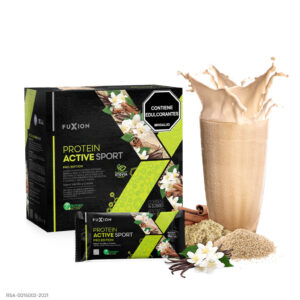 PROTEIN ACTIVESPORT CAJA 14 X 25gr SABOR VAINILLA Y CANELA