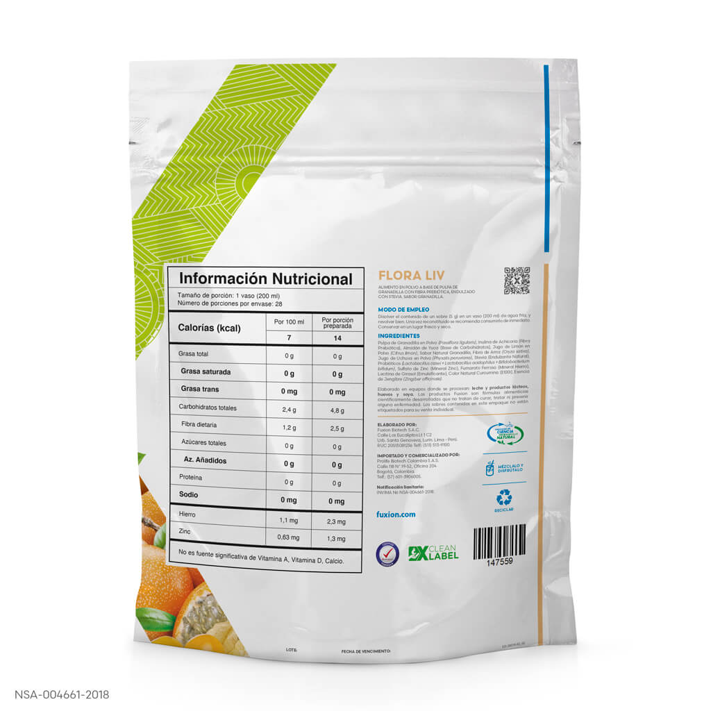 FLORA LIV CAJA 28 - 7 x 5gr - Image 2