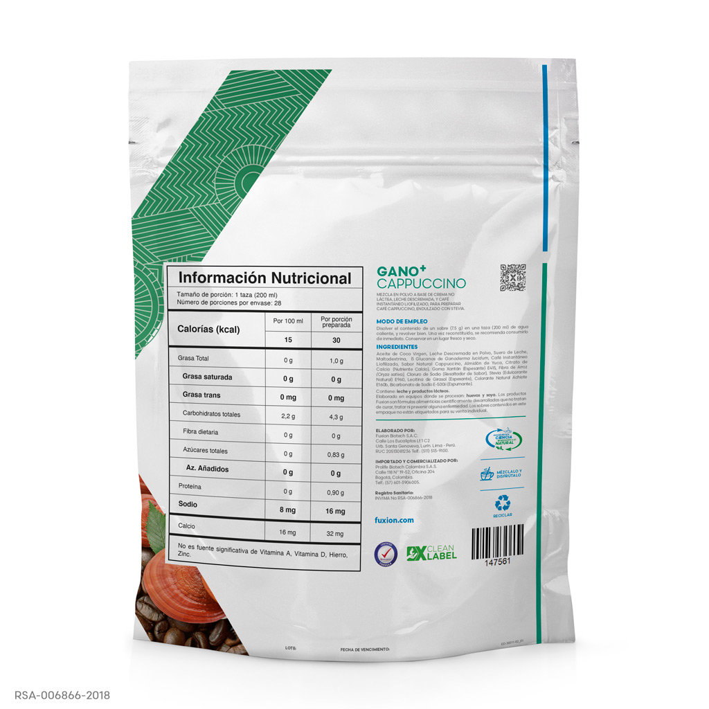 GANO + CAPPUCCINO CAJA 28 X 7.5gr - Image 2