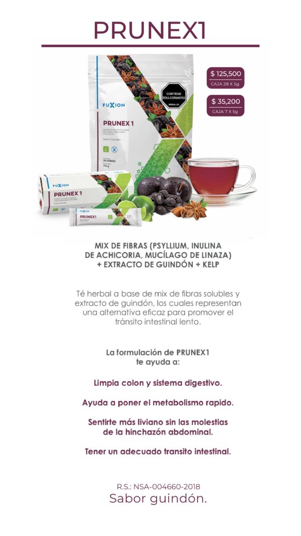 PRUNEX1 CAJA 28X5G