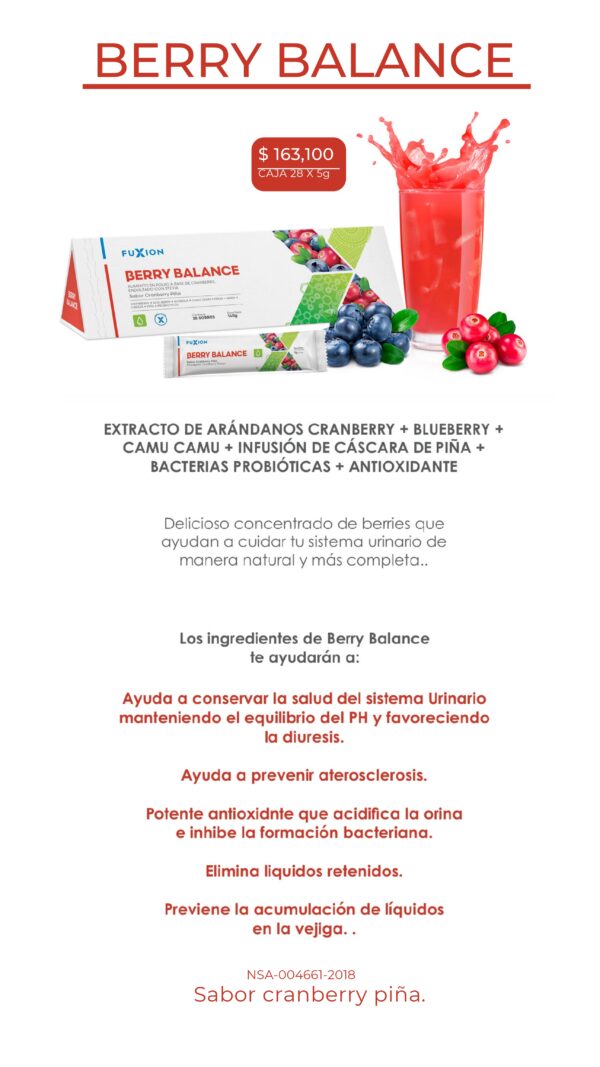 BERRY BALANCE CAJA 28X5G