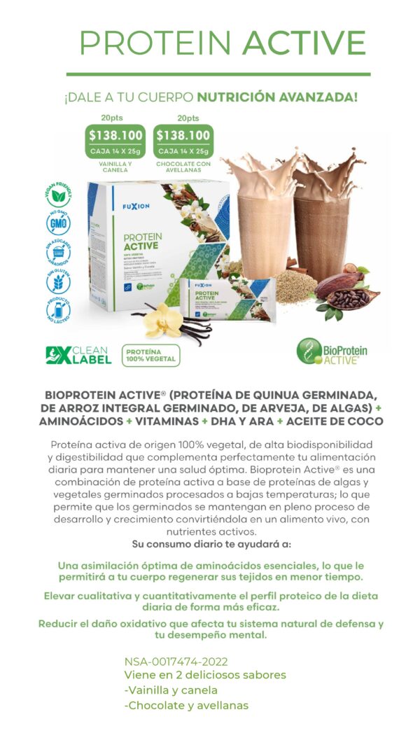 PROTEIN ACTIVE CAJA 14X25G