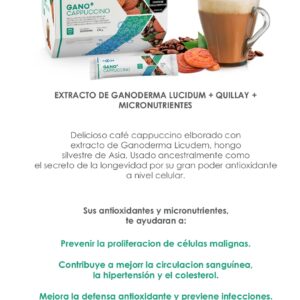 GANO + CAPPUCCINO CAJA 28 X 7.5G