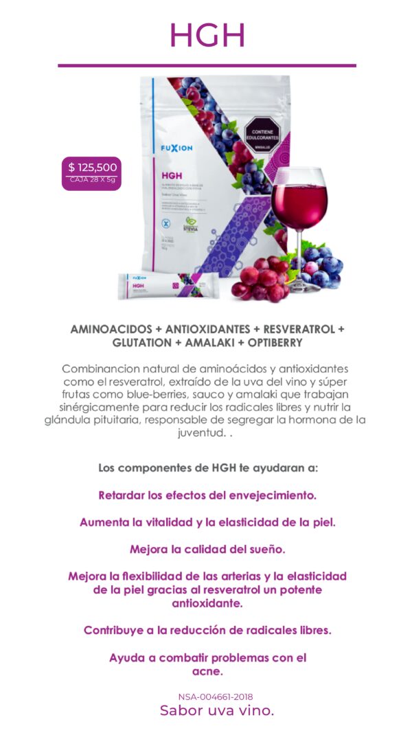 HGH CAJA 28 X 5G