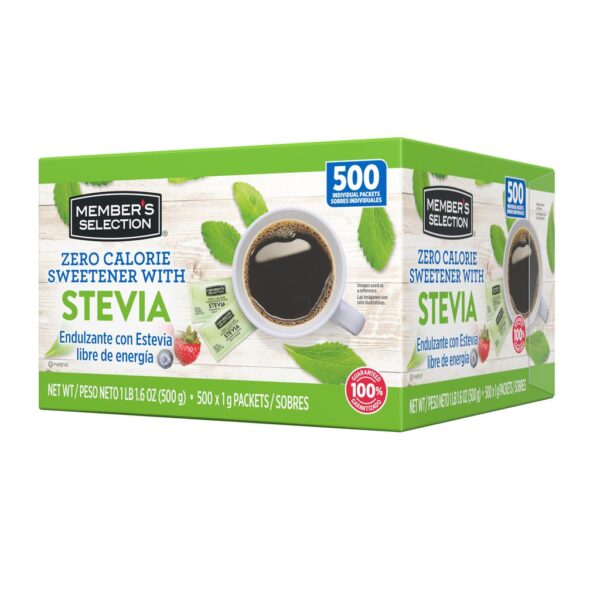 Member's Selection Endulzante con Stevia 500 Unidades / 1 g - Image 4