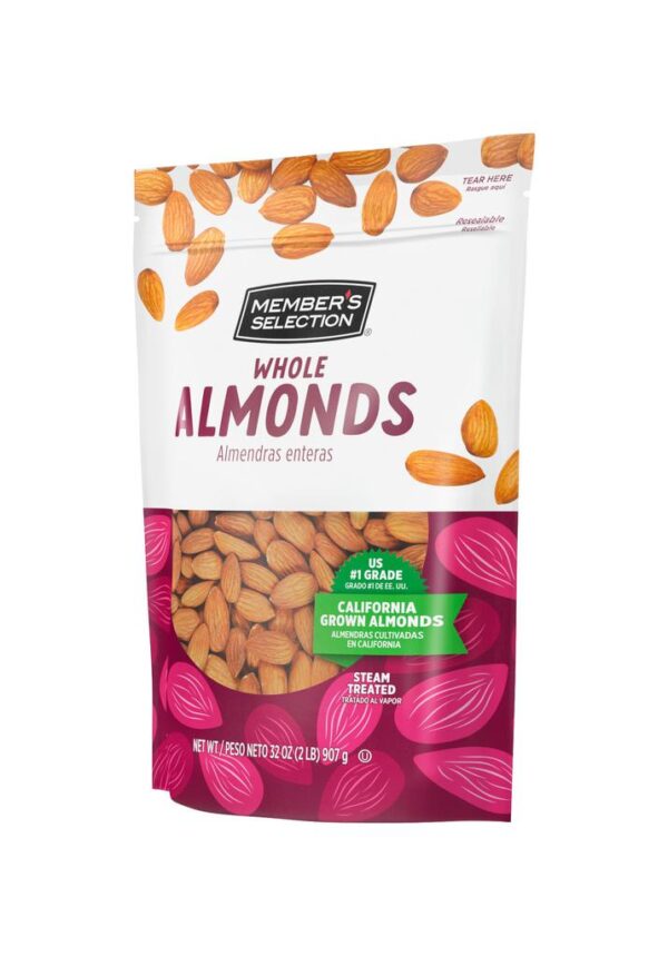 Almendras Enteras - Snack Saludable 907 g / 32 oz - Image 4