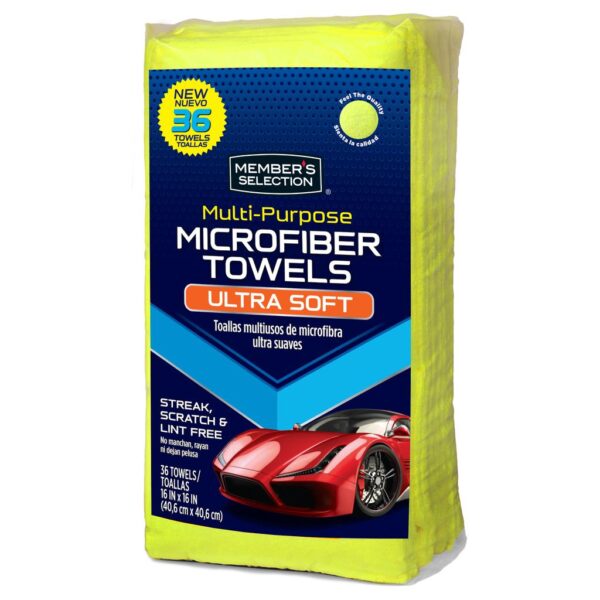 Member’s Selection Toallas de Microfibra 36 Unidades