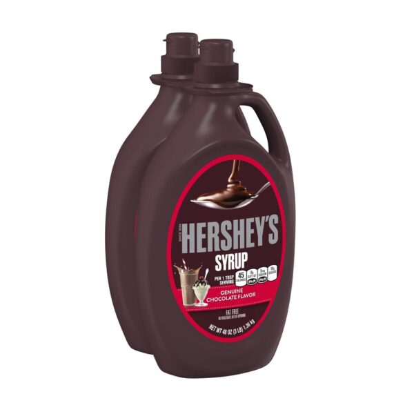 Hershey's Jarabe de Chocolate 2 Unidades / 1.36 kg / 48 oz