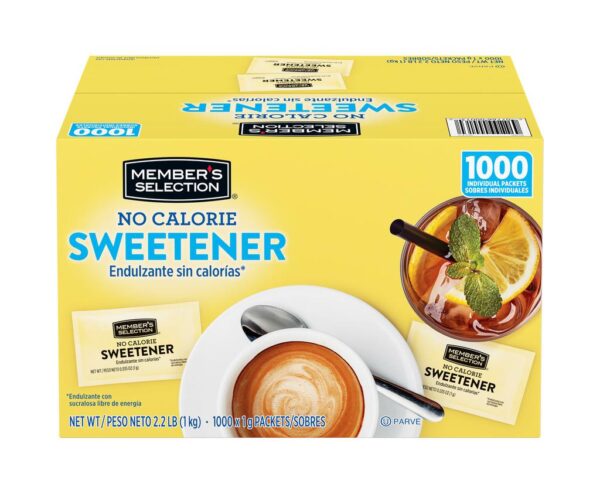 Member's Selection Endulzante de Sucralosa 1 000 Unidades / 1 g / 0.03 oz