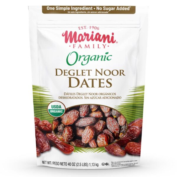 Mariani Dátiles Orgánicos Deglet Noor 1.13 kg / 40 oz