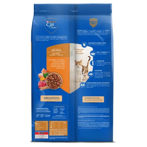 Cat Chow Alimento para Gatos Adultos Delimix 10 kg - Image 4