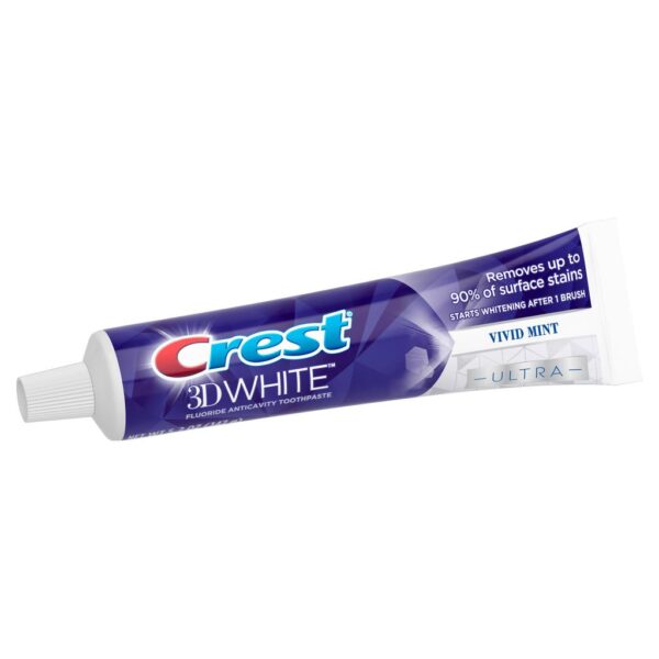 Crest Crema Dental 3D White Advanced Whitening 5 Unidades / 147 g / 5.2 oz - Image 2