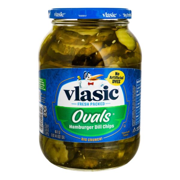 Vlasic Pepinillos Enteros Kosher 1.3 kg / 46 ozVlasic Pepinillos Enteros Kosher 1.3 kg / 46 oz